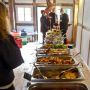 Catering oben auf dem Flur