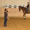 Der Reitunterricht findet auf dem Hof Heuer in Varendorf statt